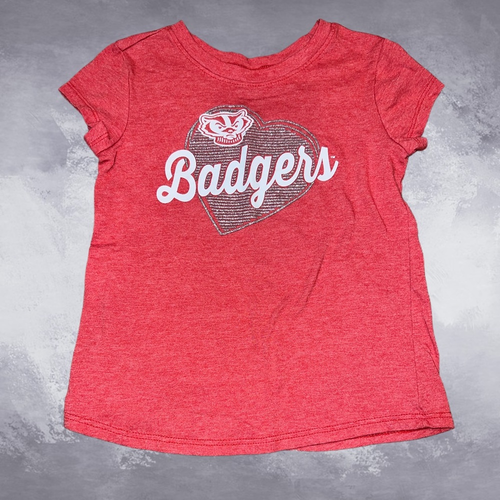 Youth Wisconsin Badgers Tee 4T